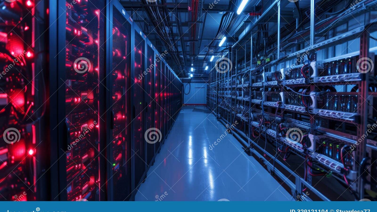 Aerial view of Oracle's massive data center campus showing the scale of AI infrastructure development projects