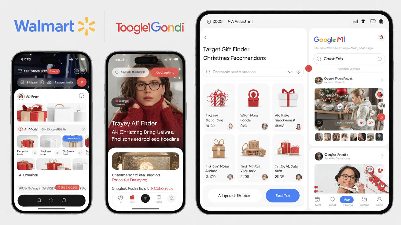 Major retailers' AI shopping integration strategies